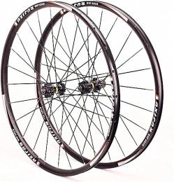 InLiMa Mountain Bike Wheel Cycling Wheels Mountain Bike Wheelset 700C Bicycle Wheels Quick Release Hub For 7 8 9 10 11 Speed (Color : Schwarz, Size : 700C1)