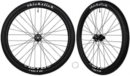 CyclingDeal Mountain Bike Wheel CyclingDeal WTB ST i25 Bike Bicycle Mountain MTB Tubeless Compatible System Boost Wheelset 27.5" ThickSlick Tyres Novatec Hubs Front 15x110mm Rear 12x148mm 11 Speed