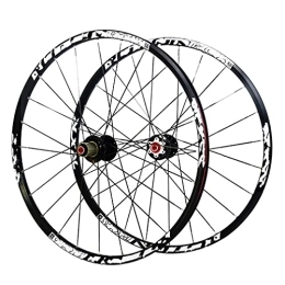 DHMKL Spares DHMKL 26 / 27.5 / 29 Inches MTB Bike Wheel, Mountain Bike Wheel / 120 Ringtones / Front 100mm Rear 135mm / Front And Rear 24 Holes / Support 390kg Tension / Support 7-8-9-10-11 Speed