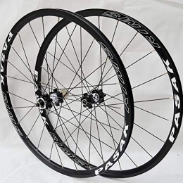 DL Mountain Bike Wheel DL 700C 26 Inch Mountain Bike Wheels Aluminum alloy hub with Diameter 572 (mm), White