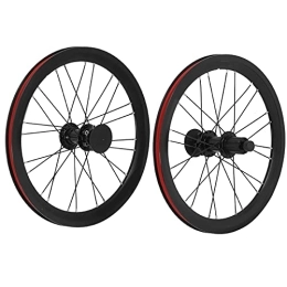DONN Mountain Bike Wheel DONN Mountain Bike Wheels, Made Aluminum Alloy Material Bike Wheel Set Easy To Carry and Store and High Reliability Sturdy and Durable for Riding