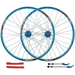 AWJ Spares Double Alloy Rim Bicycle Wheel, QR MTB 7 8 9 10 Speed Bike Wheelset 32H Front Bicycle Wheel MTB Bike Wheelset Rear Wheel