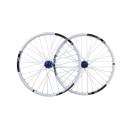 DREANNI Spares DREANNI Mountain Bike Disc Brake Wheels Set 26 Inch 32 Hole Lightweight Aluminium Alloy Double Wall Section Rims 7 / 8 / 9-Speed Cassette Type Quick Release Sealed Bearings Hub