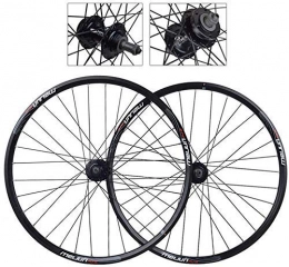 DSHUJC Spares DSHUJC 20 / 26 inch wheel bicycle rear wheel double-walled aluminum alloy mountain bike wheelset disc brake quick release bicycle rim 7 8 9 speed cassette