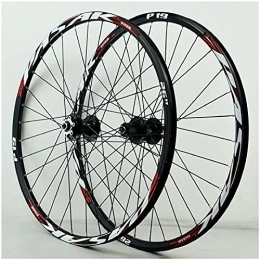 DYSY Mountain Bike Wheel DYSY 26 Inch 27.5" 29ER MTB Bicycle Wheelset Aluminum Alloy Disc Brake Mountain Cycling Wheels 32 Hole for 7 / 8 / 9 / 10 / 11 Speed Rim (Color : A, Size : 27.5 inch)