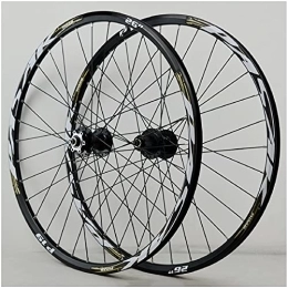 DYSY Spares DYSY 26 Inch 27.5" 29ER MTB Bicycle Wheelset Aluminum Alloy Disc Brake Mountain Cycling Wheels 32 Hole for 7 / 8 / 9 / 10 / 11 Speed Rim (Color : B, Size : 27.5 inch)