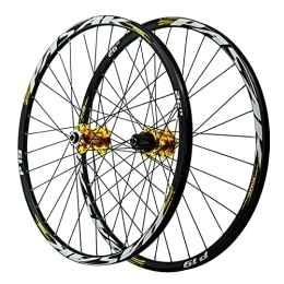 DYSY Mountain Bike Wheel DYSY Mountain Bicycle Wheelset 26 27.5 29 Inch, Aluminum Alloy Disc Brake MTB Cycling Wheels 32 Hole for 7 / 8 / 9 / 10 / 11 Speed Rim (Size : 27.5 inch)