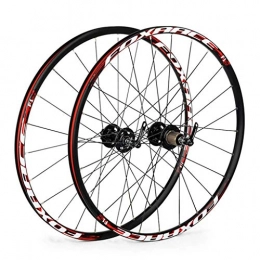DZGN Mountain Bike Wheel DZGN MTB Wheelset 26"for Mountain Bikes Front And Back Side Double-Walled Light Alloy Rims Bicycle Wheels 6 Palin Bearing Disc Brake QR 1700g 7-11 Speed Cassette Hub
