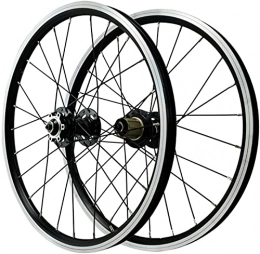EXOTC Spares EXOTC 20 Inch Mountain Bike Aluminum Alloy Wheel Set, Six Nail Disc Brake Rim Brake V Brake Card 11 Speed 12 Speed Six Claw(Color:D)