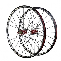 Fanuosu Mountain Bike Wheel, 26 Inch Carbon Fiber MTB Mountain Bike Bicycle Wheel Set Ultra Light Alloy Rim Carbon Hub Wheels Wheelset Rims