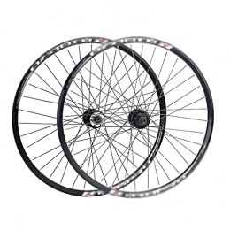 FDSAA Spares FDSAA Mountain Bike Wheelset 24 / 26 / 27.5 Inch / 700c, Double Wall Rims MTB Bicycle Rotary Quick Release Disc Brake Fit 7 / 8 / 9 / 10 Speed Cassette Flywheel (Size : 700c)