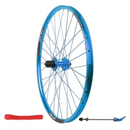 FHGH Spares FHGH 26 Inch Bike Rear Wheel, Cycle Wheel Disc Brake / Ball Card Fly Drum / Gift Quick Release + Tire Pad Mountain Bike Rear Wheel / Support 7 / 8 / 9 / 10 Speed Card Flywheel