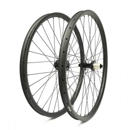 FidgetGear Spares FidgetGear 27.5er Carbon wheelset 35mm width mountain bicycle tubeless wheels with Powerway