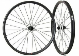 FidgetGear Spares FidgetGear 29er carbon asymmetric mtb wheelset 36mm wide carbon wheels for XC mountain bike