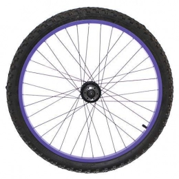 FireCloud Cycles Spares FireCloud Cycles Front PURPLE 24" MOUNTAIN BIKE WHEEL - (6 hole Disc) Includes 1.95" TYRE