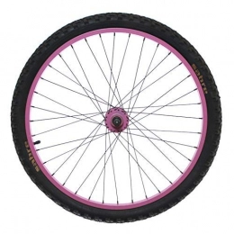FireCloud Cycles Spares FireCloud Cycles SABRE Rear PINK 24" MOUNTAIN BIKE WHEEL - 5 6 7 Speed (Disc) Includes TYRE