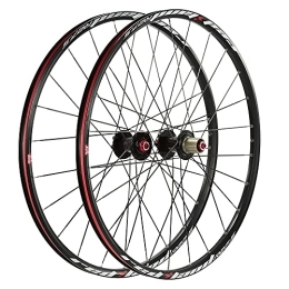 Funien Wheel Set, Ultralight Mtb 27.5'' Wheelset 24 Hole Mountain Bike Wheels Set Front 2 Rear 5 Bearings 8-10 Speed Cassette Compatible