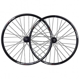 GFYWZ Spares GFYWZ 20 / 26 Inch Wheel Bicycle Rear Wheel Double-Walled Aluminum Alloy Mountain Bike Wheelset Disc Brake Quick Release Bicycle Rim 7 8 9 Speed Cassette, 26 inch