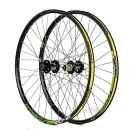 Gimitunus Mountain Bike Wheel Gimitunus 26" Wheelset Mountain Bike Disc MTB Road Wheels (Color : Black)