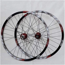 GJJSZ Mountain Bike Wheel GJJSZ Mountain bike wheelset, 29 / 26 / 27.5 inch bicycle wheel (front + rear) double-walled aluminum alloy rim quick release disc brake 32H 7-11 speed