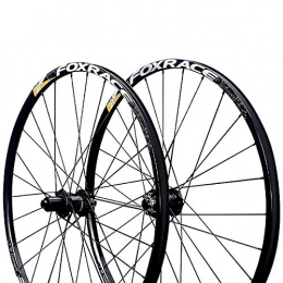 GJZhuan Mountain Bike Wheel GJZhuan 27.5" / 29" Mountain Bike Wheelset Double Walled Aluminum Alloy Rim Disc Brake Carbon Fiber Hub TA / QR 304 Stainless Steel ED Spokes 7 / 8 / 9 / 10 / 11 / 12 Speed (Color : Black, Size : TA)
