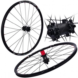GJZhuan Mountain Bike Wheel GJZhuan Mountain Bike Wheelset 26 / 27.5 Inch Straight Pull Carbon Fiber Hub Quick Release Bike Wheels Set 24 Hole 7 / 8 / 9 / 10 / 11 Speed (Size : 27.5 Inch)
