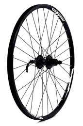 HBR Mountain Bike Wheel HBR KX Wheels: MTB 27.5" 650B Doublewall Q / R Cassette Wheel Disc Brake in Black (Rear)-BLACK -27.5