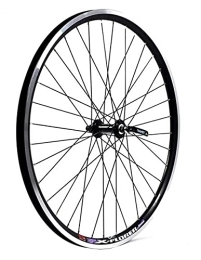 HBR Mountain Bike Wheel HBR KX Wheels: MTB 27.5" 650B Doublewall Q / R Wheel Rim Brake in Black (Front)-BLACK -27.5