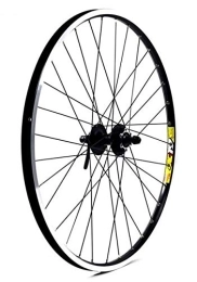 HBR Mountain Bike Wheel HBR KX Wheels: MTB 29" 29er Doublewall Q / R Screw On Wheel Disc Brake in Black (Rear)-BLACK -29