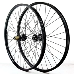 HEIMAZP Spares HEIMAZP 27.5" 29" Mountain Bike Wheelset Disc Brake Cycling Wheels Bicycle Rim 32 Holes Hub Bolt On For 7 / 8 / 9 / 10 / 11 / 12 Speed Cassette MTB Wheel 1955g (Size : 27.5inch, Type : B)
