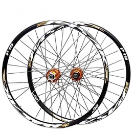HHH Spares HHH Mountain Bike Wheelset, 29 26 27.5 Inch Bicycle Wheel Front + Rear Double-walled Aluminum Alloy Rim Quick Release Disc Brake 32H 7-11 Speed (Color : C, Size : 29in)