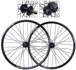 HJRD Spares HJRD 20 / 26 inch wheel bicycle rear wheel double-walled aluminum alloy mountain bike wheelset disc brake quick release bicycle rim 7 8 9 speed cassette