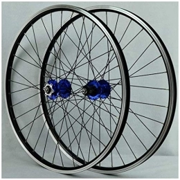 HYLH Spares HYLH MTB Bike Wheelset 26 Inch, Double Wall Aluminum Alloy Disc / V Brake Bearings Hub Hybrid / Mountain Rim 7 / 8 / 9 / 10 / 11 Speed