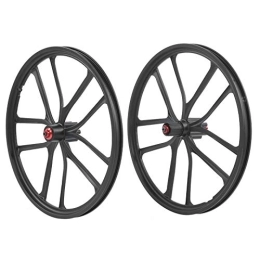 Jacksing Spares Jacksing Disc Brake Wheel, Quick Release Casette Wheel Set Stylish for Mountain Bike