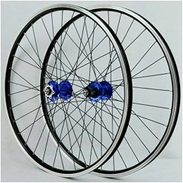 JAMCHE Spares JAMCHE Bicycle Wheelset 26 inch, V Brake Double Wall MTB DH19 Rim Hybrid Mountain Wheels for 7 / 8 / 9 / 10 Speed