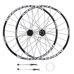 JAMCHE Spares JAMCHE Bicycle Wheelset Aluminum Alloy 26 u201d27.5 Inch, Hybrid / Mountain QR Rim Disc Brake Cycling Wheels 5 Bearings Rear Wheels for 8 / 9 / 10 / 11 Speed 1685g
