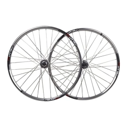 JTYX Spares JTYX Front and Rear Bicycle Wheel Set 26inch Quick Release Mountain Bike Wheelset Bicycle Rim 32 Spoke Mountain Bike Front & Rear Wheel Disc Brake