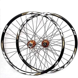 JTYX Spares JTYX Mountain bike wheelset, 29 / 26 / 27.5 inch bicycle wheel (front + rear) double-walled aluminum alloy rim quick release disc brake 32H 7-11 speed