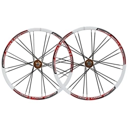 JTYX Spares JTYX Wheelset 26 Inch Mountain Bike MTB Wheels Double Wall Alloy Rim Palin Bearing Disc Brake QR 8 9 10 Speed 24 Holes