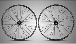 JYTFZD Mountain Bike Wheel JYTFZD YUCHEN- Bike Wheel Tyres Spokes Rim Mountain Bike Wheel 27.5 / 29 Inches, Double Walled MTB Cassette Hub Bicycle Wheelset Disc Brake Hybrid Fast Release 32 Holes 8, 9, 10, 11 Speed (Size : 27.5in)
