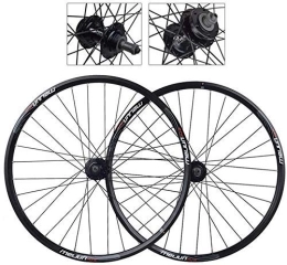 L.BAN Spares L.BAN 20 / 26 inch wheel bicycle rear wheel double-walled aluminum alloy mountain bike wheelset disc brake quick release bicycle rim 7 8 9 speed cassette