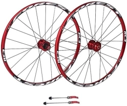L.BAN Spares L.BAN 26 / 27.5 Inch Mountain Bike Wheelset, Double Wall Quick Release MTB Rim Sealed Bearings Disc Brake 8 9 10 Speed, B-27.5inch