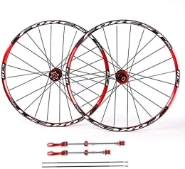 L.BAN Spares L.BAN 26" 27.5" MTB Bike Wheel Set Double Wall Rim Disc Brake Sealed Bearings Hub Compatible 7 8 9 10 11 Speed Freewheel, C-26inch