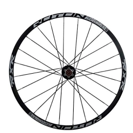 L.BAN Spares L.BAN 26" 27.5" Wheel Mountain Bike, Alloy Double Wall MTB Front And Rear Wheels Hybrid Bicycle Quick Release 28H Disc Brake Rim 9 10 11 Speed, 26inch