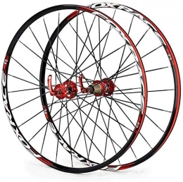 L.BAN Spares L.BAN 27.5 / 26" Mountain Cycling Wheels, Quick Release Disc Rim Brake Sealed Bearings MTB Rim 8 / 9 / 10 / 11 Speed, Black-26inch