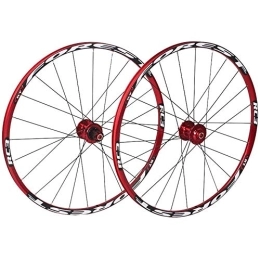 L.BAN Spares L.BAN Bicycle Wheel Set 26" / 27.5" Disc Brake MTB Bicycle Wheel Double-walled Aluminum Rim QR 7-11 Speed Cassette NBK Sealing Bearing 1790g 1.5"-2.5" Tire, D-26in