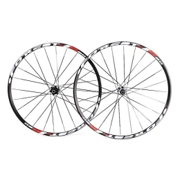 L.BAN Spares L.BAN Mountain Bike Wheel 26" 27.5" Double Wall Wheelset Quick Release Hub Rim Disc Brake For 7 8 9 10 11s Freewheel, 26inch