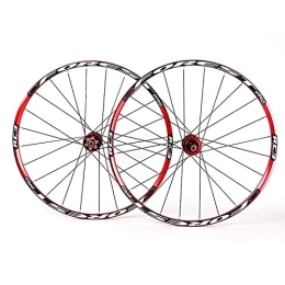 L.BAN Mountain Bike Wheel L.BAN Road Bike Wheels 26 27.5 Inch MTB Bike Wheel Set Rim Disc Brake 7 / 8 / 9 / 10 / 11 Speed Sealed Bearings Hub, Red-27.5inch