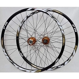 L.BAN Spares L.BAN Wheel Disc Brake MTB Bike Wheel Set 26 Inch 27.5 Inch 29 Inch Card Wheel Mountain Bike, Yellow-29