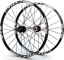 L.BAN Mountain Bike Wheel L.BAN Wheelset 26 27.5 29 In MTB Bicycle Wheels Front And Rear Double-walled Alloy Wheel Bicycle 7 Palin Bearing Disc Brake QR 1790g 7-11S Card Type Stroke 24h, A-Black-27.5in